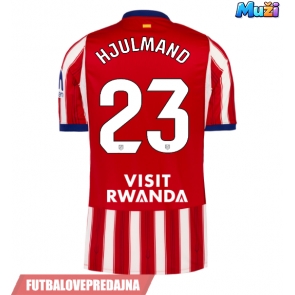 Lacne Muži Futbalové dres Atletico Madrid Morten Hjulmand #23 2026-27 Krátky Rukáv - Domáci